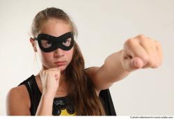 Naty BATGIRL KNEELING POSE 2